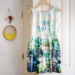 Topshop Floral Dress